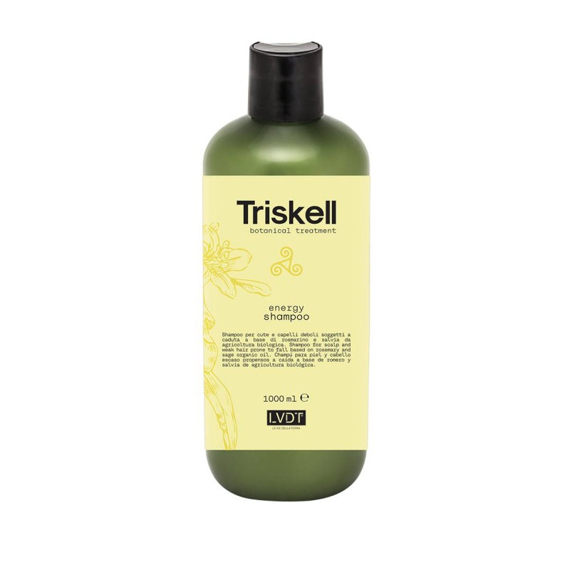 ENERGY SHAMPOO 1000 ML NEW TRISKELL NUOVA BOTANICAL TREATMENT