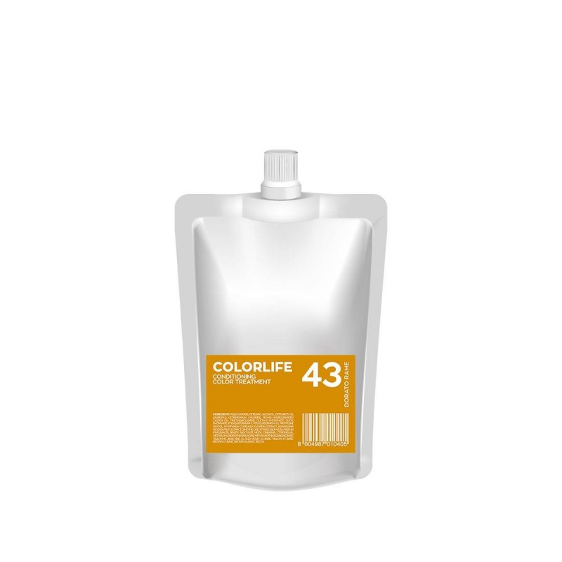 43 colorlife 400ml rame dorato color treatment